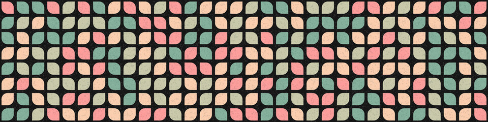 Abstract Geometric Pattern generative computational art illustration