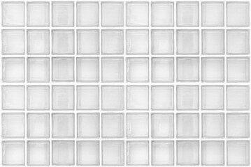 White translucent glass block wall pattern and background seamless - 421169388