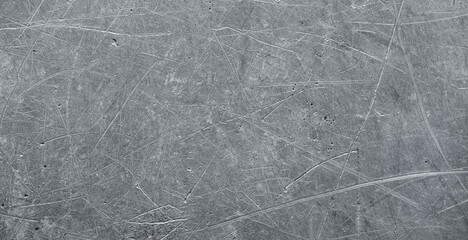 silver metal alloy as background. scratched aluminum texture