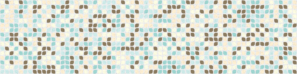 Abstract Geometric Pattern generative computational art illustration