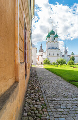 Church of the Gate Church of St. John the Evangelist on the territory of the Kremlin in Rostov the...