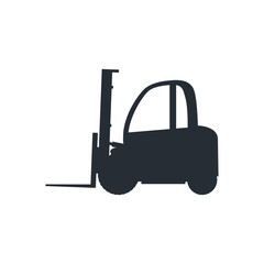 Construction car icon set, build machine, vector isolated illustration, side view on white background. 