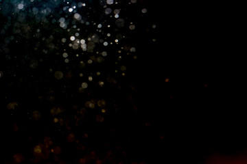 Beautiful white bokeh of light
