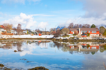 Spring atmosphere in the air,Brønnøysund,Helgeland,Nordland county,Norway,scandinavia,Europe