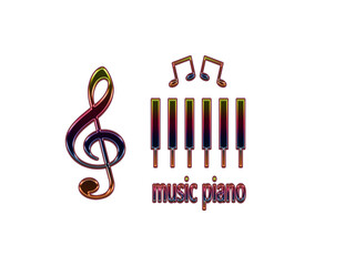 Piano keys 