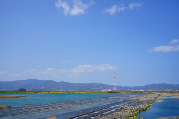 吉野川第十堰(徳島県石井町)
