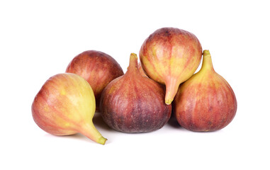 Common Fig on white background