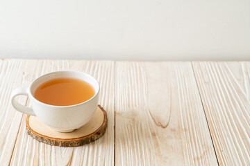 fresh and hot ginger juice glass