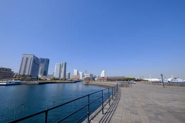 Naklejka premium 神奈川県横浜市みなとみらい