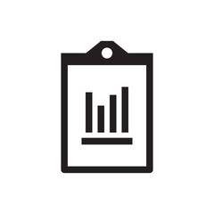 clipboard business report icon sign symbol