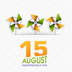 Illustration of Indian Independence day,15 August.