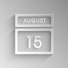 Illustration of Indian Independence day,15 August.