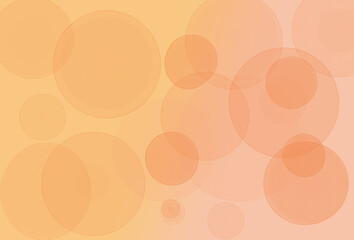 水彩丸背景(暖色)