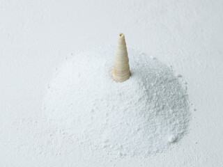 Pile of washing powder.