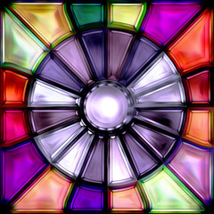Seamless texture cross of abstract bright shiny colorful