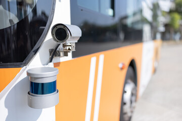 Smart self driving bus concept