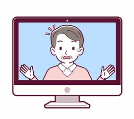 リモートワークする人