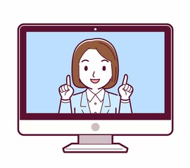 リモートワークする人