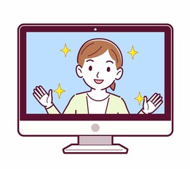 リモートワークする人