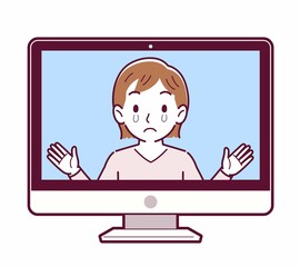 リモートワークする人