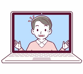 リモートワークする人