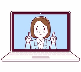 リモートワークする人