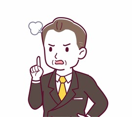 人物の斜め