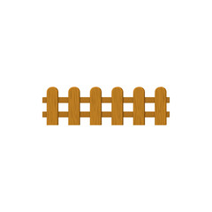 Rural horse and cattle barrier, timber planks manor, cattle border isolated fence. Vector exterior home defense, wooden fence privacy symbol. Country timber fence, ranch and farm boundary
