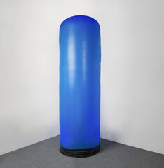 Stage flexible barrier on a background