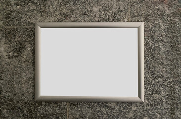 Photo frame on a background