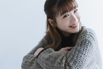 Naklejka premium クールな女性