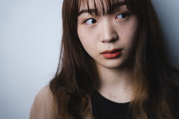 Naklejka premium クールな女性