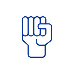 Social activism RGB color icon. Movement. Public protests. Social, political, environmental change and justice achievement. Community activist. Civic engagement. Isolated vector illustration