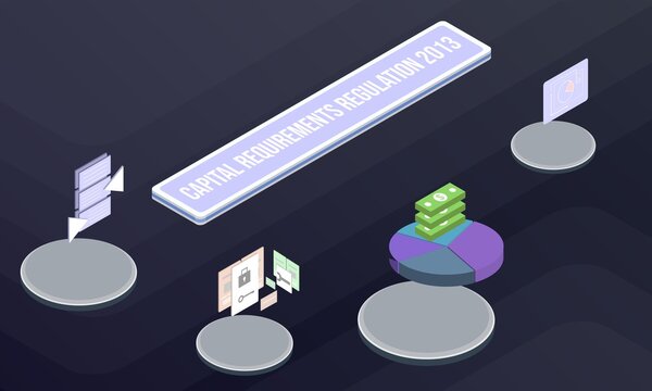 Capital Requirements Regulation 2013 Concept On Abstract Design