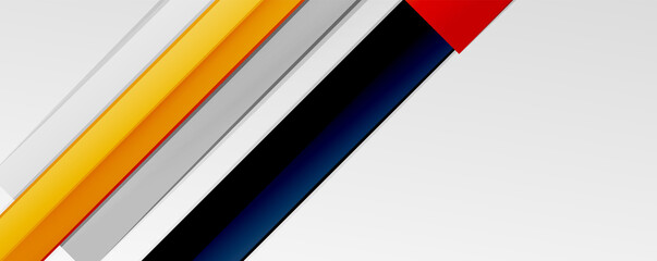 Multicolored lines background. Design template for business or technology presentations, internet posters or web brochure covers