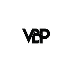 vbp letter original monogram logo design
