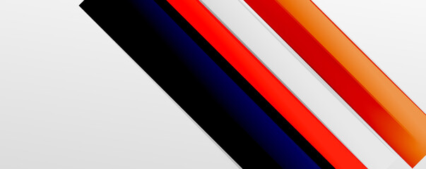 Color abstract lines trendy geometric background for business or technology presentation, internet poster or web brochure cover, wallpaper