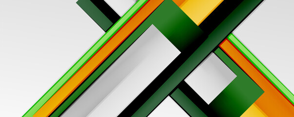 Color abstract lines trendy geometric background for business or technology presentation, internet poster or web brochure cover, wallpaper
