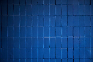 Blue tile background texture
