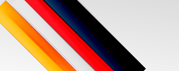 Color abstract lines trendy geometric background for business or technology presentation, internet poster or web brochure cover, wallpaper