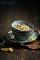 crème riz au lait fait maison aux zestes de citron