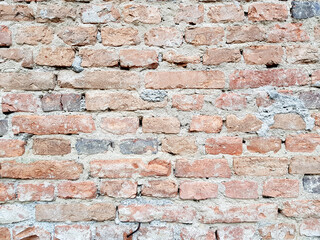 Vintage brick wall background texture.