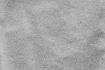 Fototapeta na wymiar grey textured linen material, empty background 