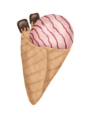 ice cream cone