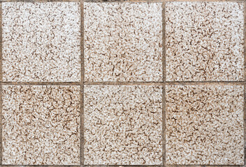 Ceramic tile floor or wall texture image. Tileable photo of ceramic square tiles