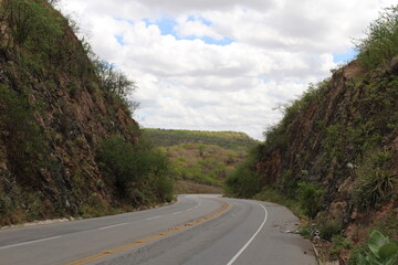 curva na estrada