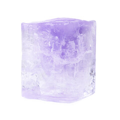 Fototapeta premium Rectangular piece of ice