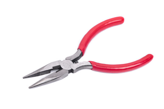 New pliers with red handle
