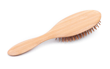 Single wooden massage brush