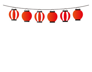 提灯のベクターイラスト